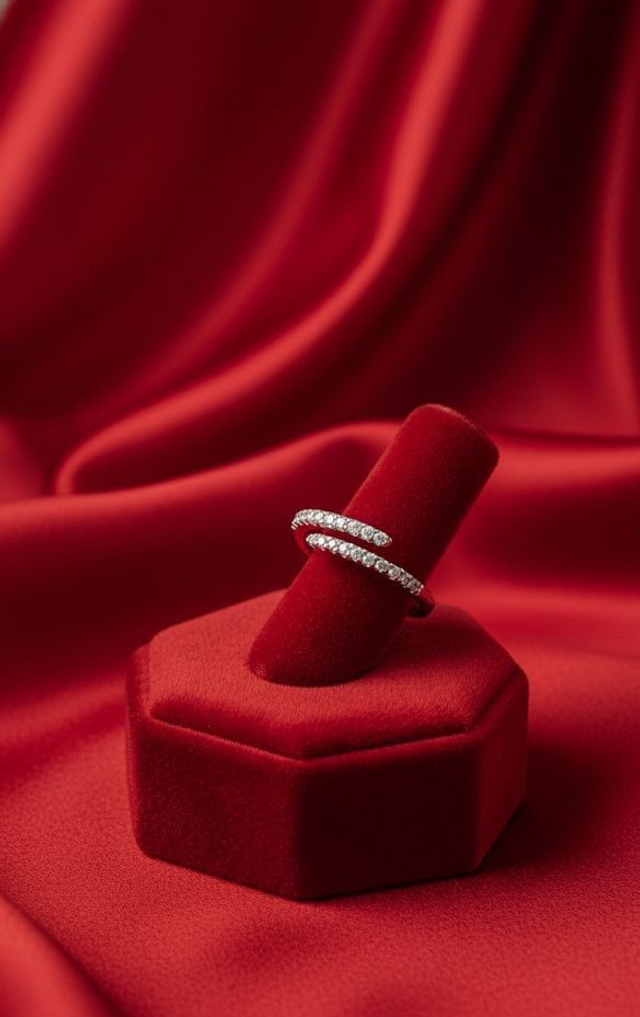 Anel Slim Cravejado Banhado Ouro 18k