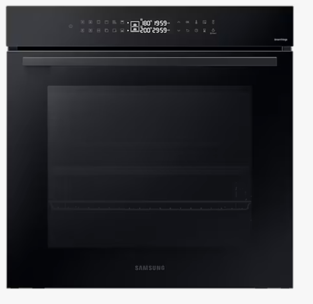 Samsung Series 4 NV7B42205AK Dual Cook Smart Oven with Catalytic Cleaning - Clean Black