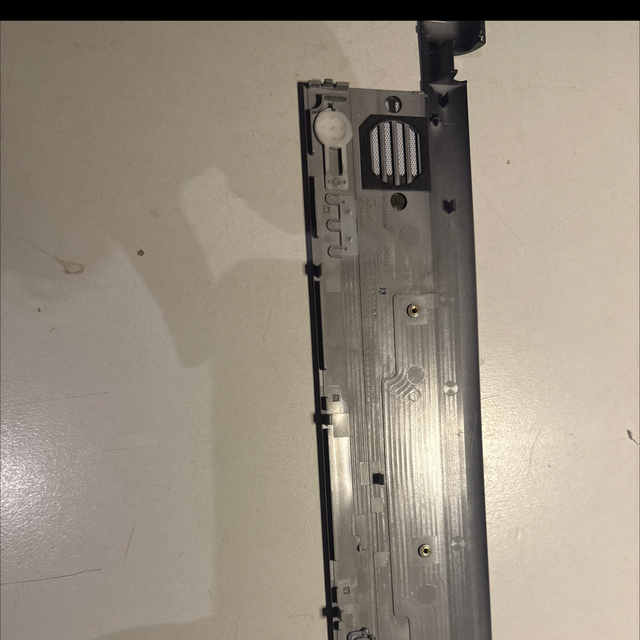 1085-Sony Vaio PCG-81412M Scharnierabdeckung Leiste Switch Cover – Foxconn – Ersatzteil Grau