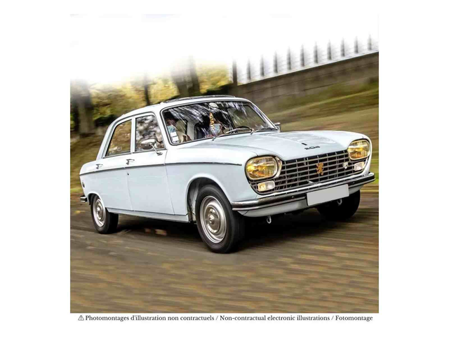 Peugeot 204 1967 Bleu Ciel Norev 472418 H0