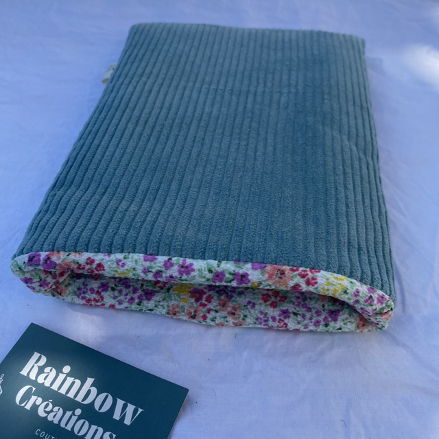 Housse de livre - Turquoise 