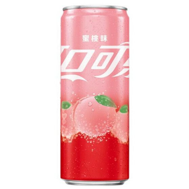Coca cola pêche blanche du Japon