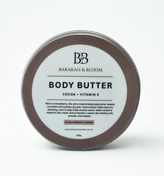 Organic Cocoa Butter, Bees Wax & Vitamin E 