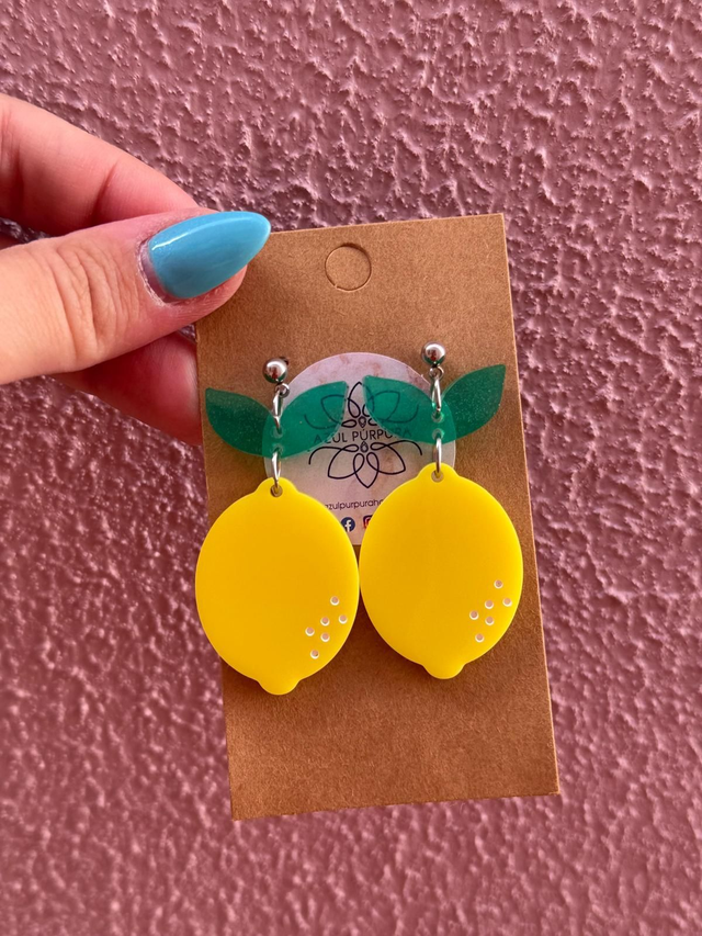 Brincos Frutas Variadas