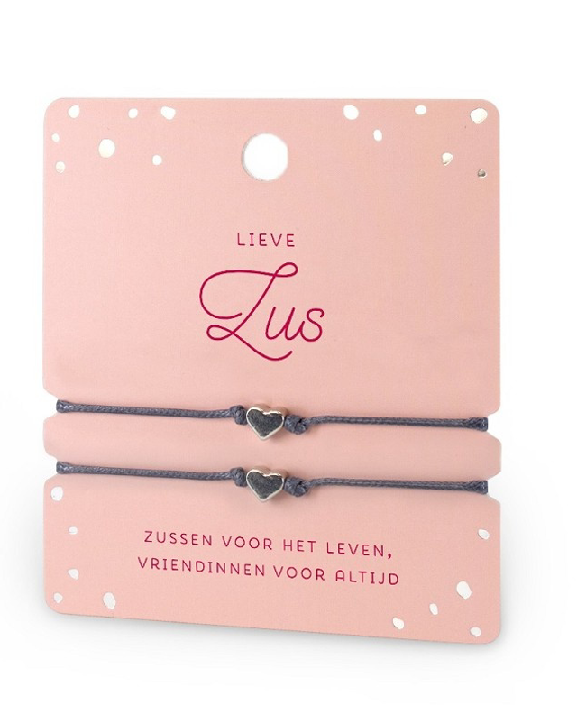 Armband duo lieve zus