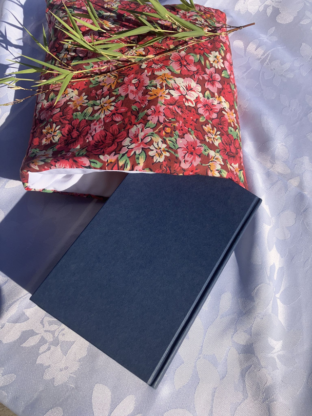Pochette à livre rosiers