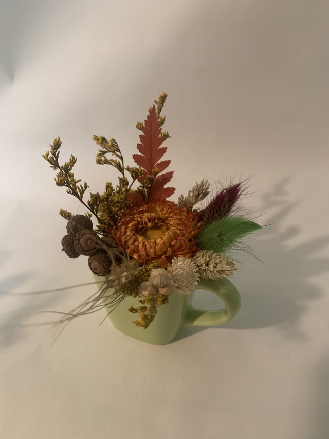 Mini tasse fleurie