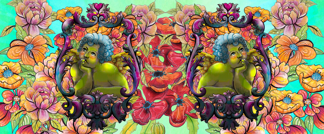 Cherub Dreaming - Rococo your coco! 