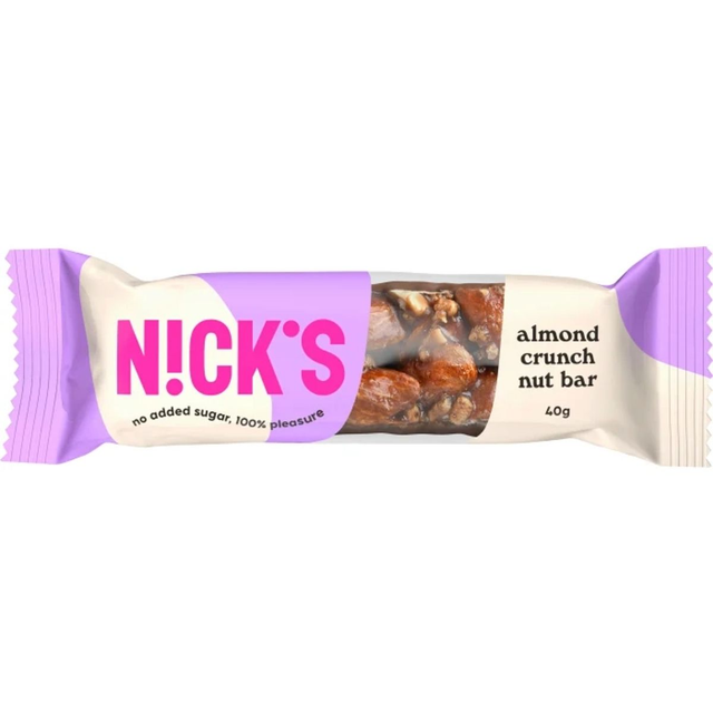 N!ck's Almonds Crunch Nut Bar 40g