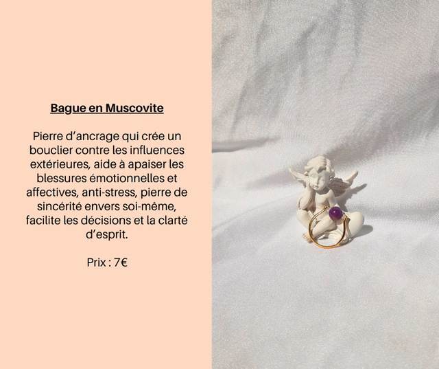 174- Bague en Muscovite