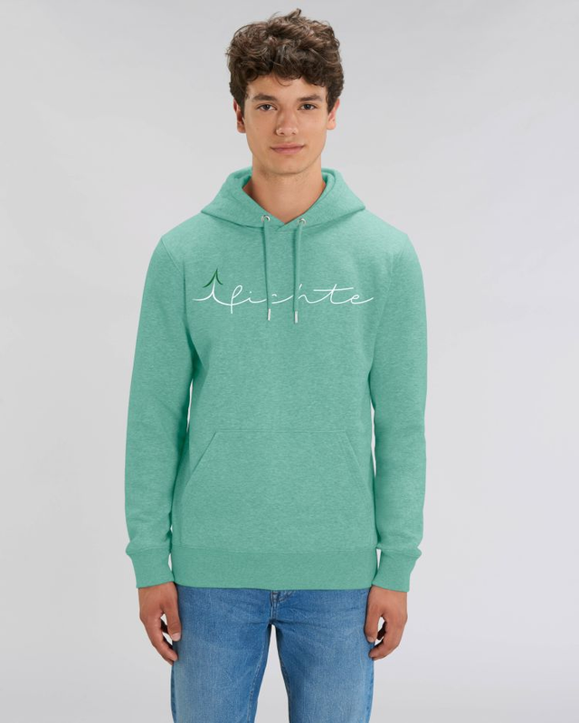 Hoodie minzgrün