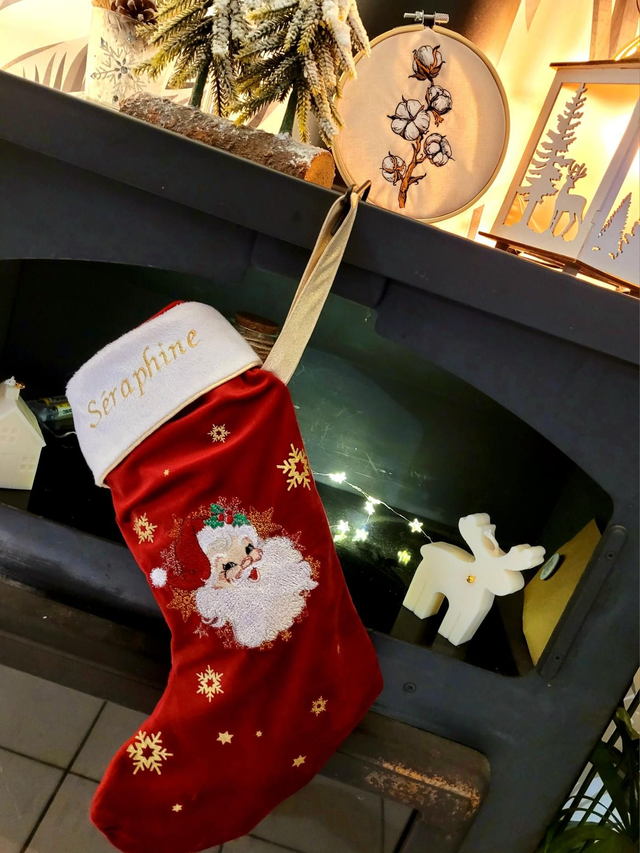 Chaussette de Noël 🎄 🎅 personnalisée 