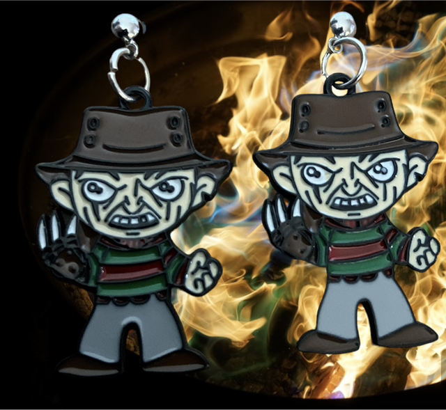 Freddy Krueger Earrings 