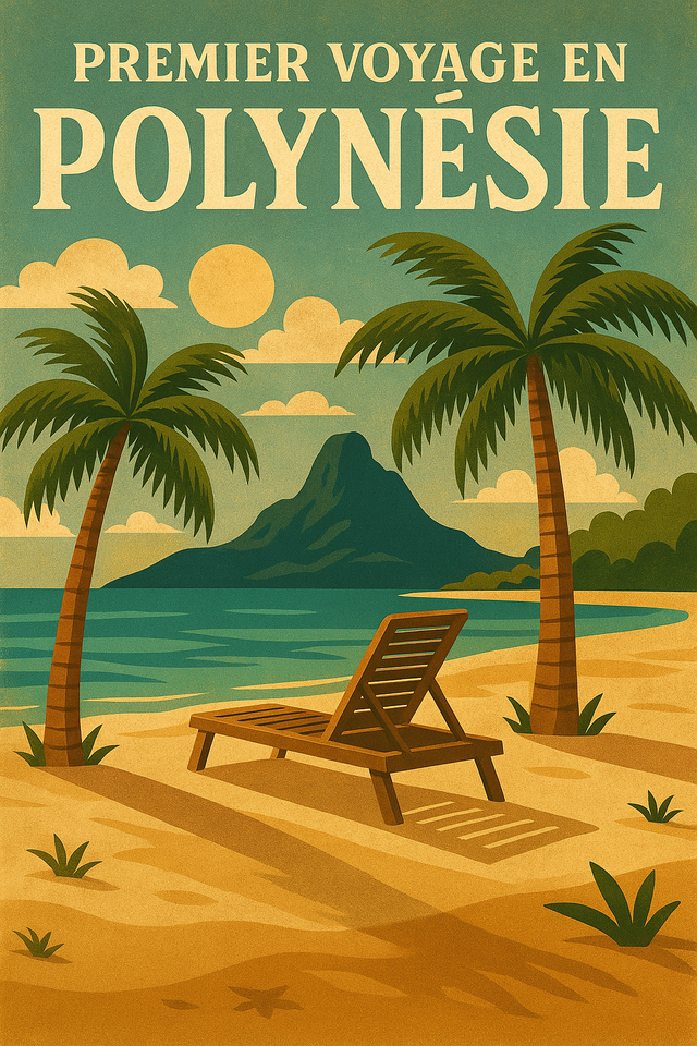 Affiche photo – Premier voyage en Polynésie