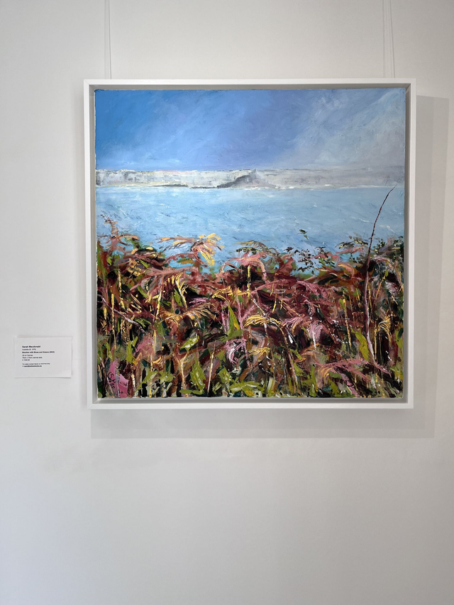 Bracken with Blues and Greens (2022) Sarah Macdonald