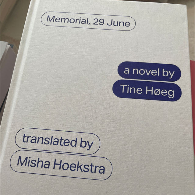 Memorial, 29 June – Tine Høeg