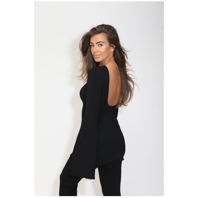 Reinders Ella Top Ruffles True Black