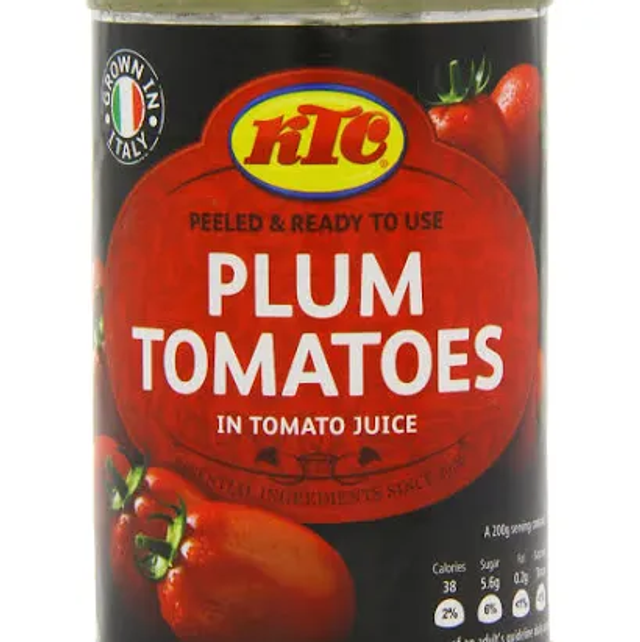 KTC Plum Tomatoes Tin