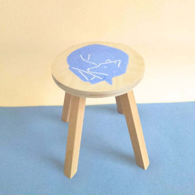 Renard - Tabouret enfant