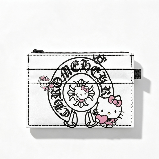 HK x CH White Card Holder