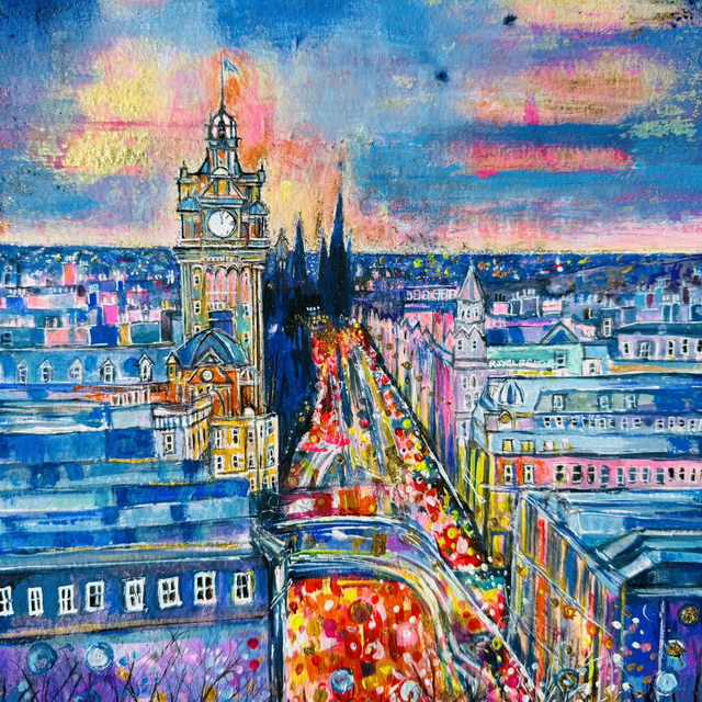 Print- Edinburgh- Princes’ Street