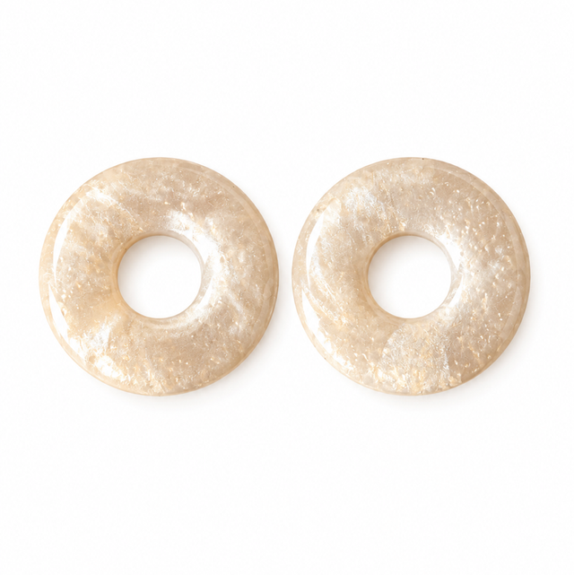 Donuts blanc nacré