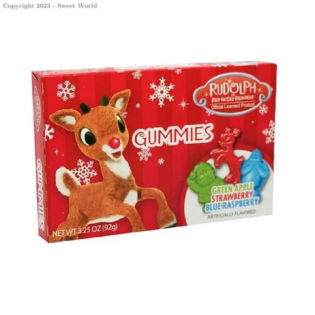Rudolph - Gummy Theater Box 3oz