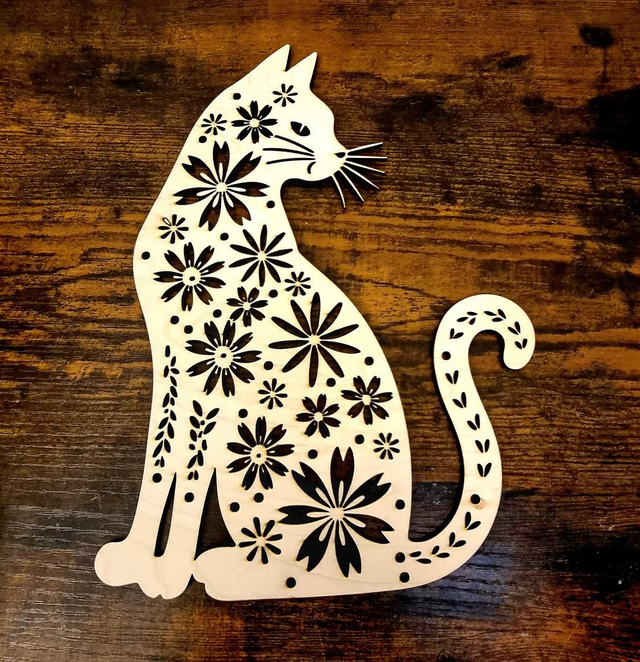 Décoration murale chat