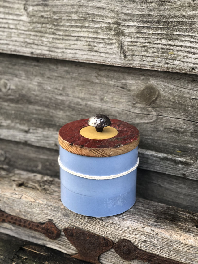 Upcycling Aufbewahrung L Sweet red