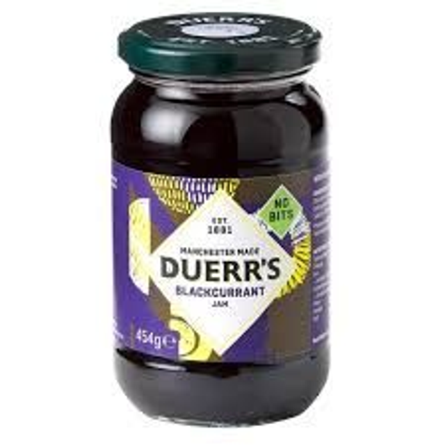 Duerr's Blackcurrant Jam 454g