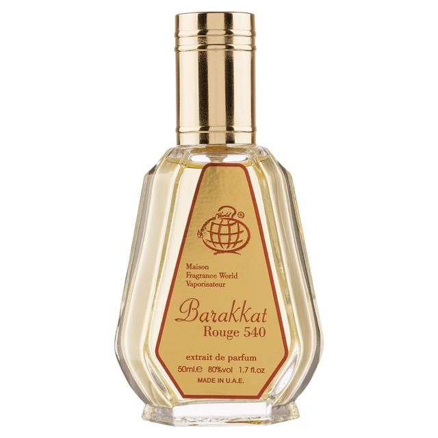 Grandeur Elite Extrait De Parfum Barakkat Rouge 540, Fragrance World, Unisex - 50ml