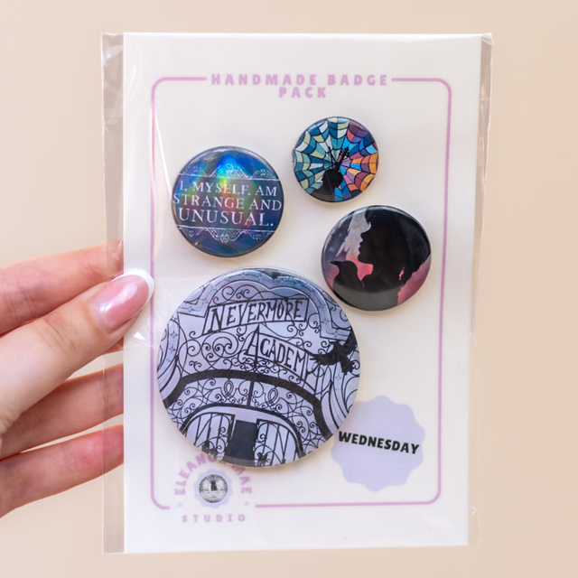 'Wednesday' - Badge Pack