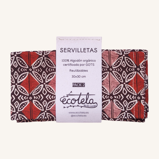 Servilletas de tela. Pack de 2