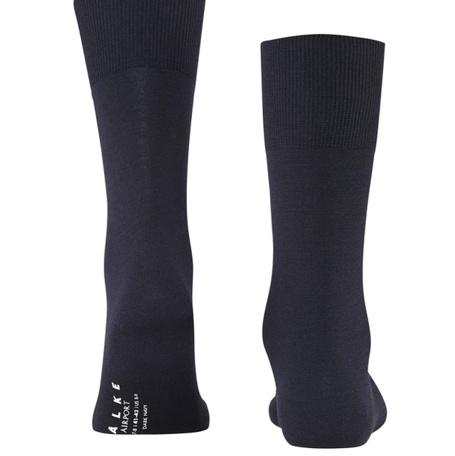 Falke Airport Heren Sokken Dark Navy