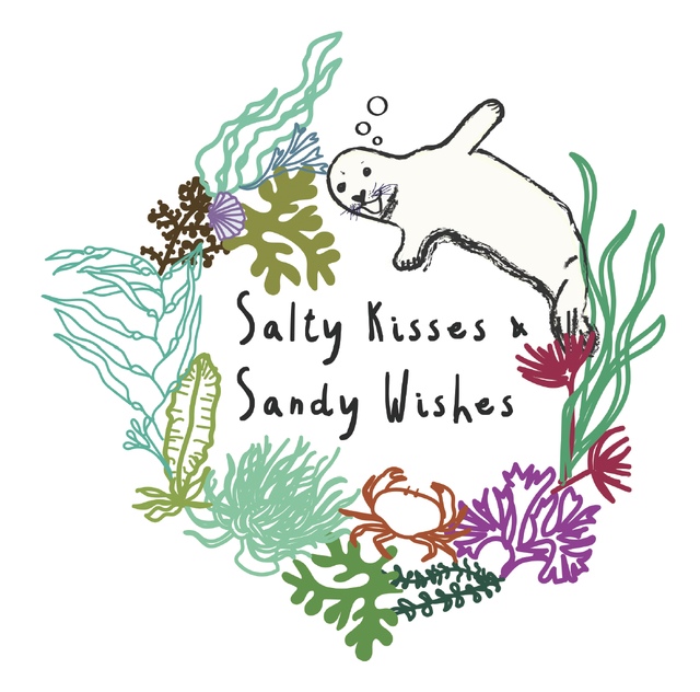 Greeting card - 'Salty Kisses'