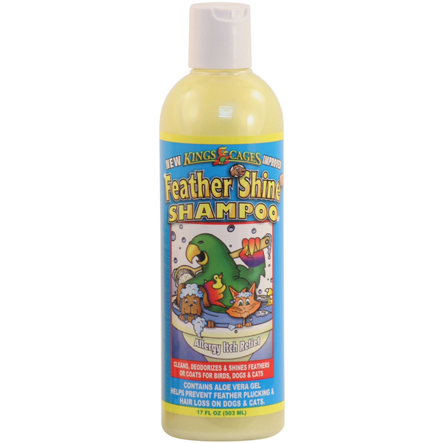 King Cages Feather Shine Shampoo 