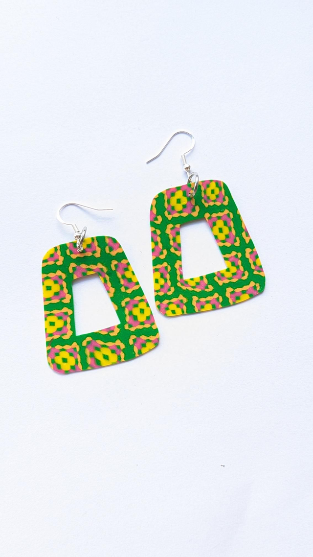 Green Crochet Doorknockers 