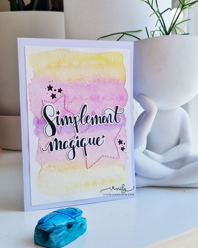 Carte "Simplement magique"