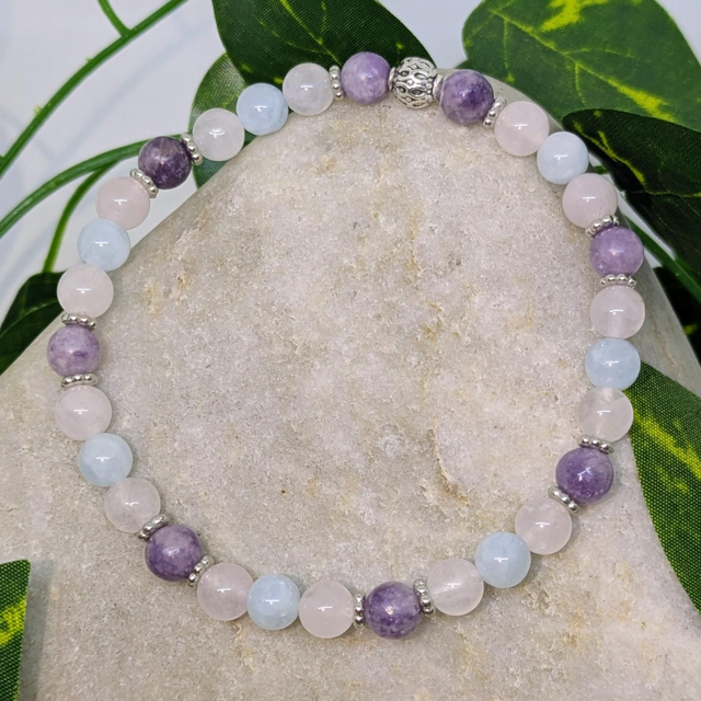 Bracelet &quot;Plénitude&quot; 6mm BR-012