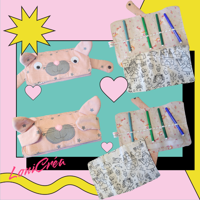 Trousse à colorier &quot;Chat&quot;