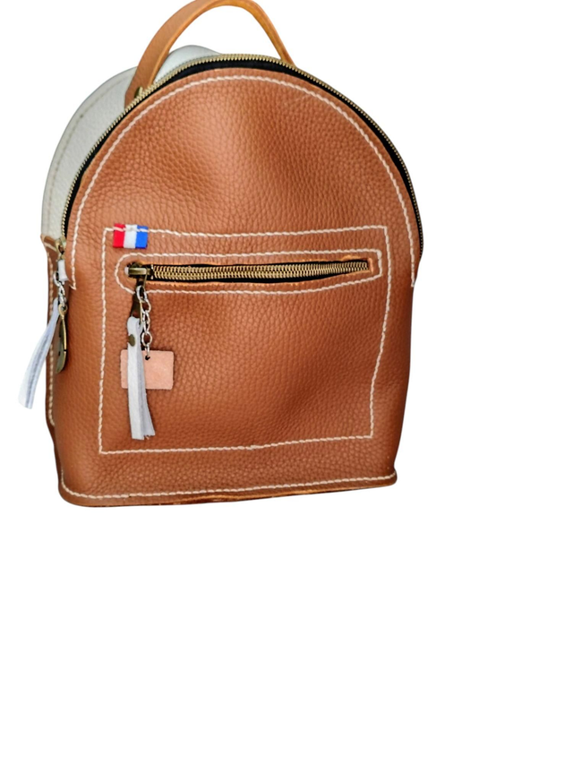 Sac cartable - cuir de veau