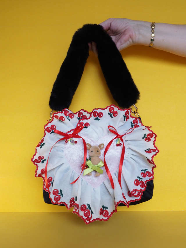 Thumbelina Cherry Mini Sweetheart Handbag