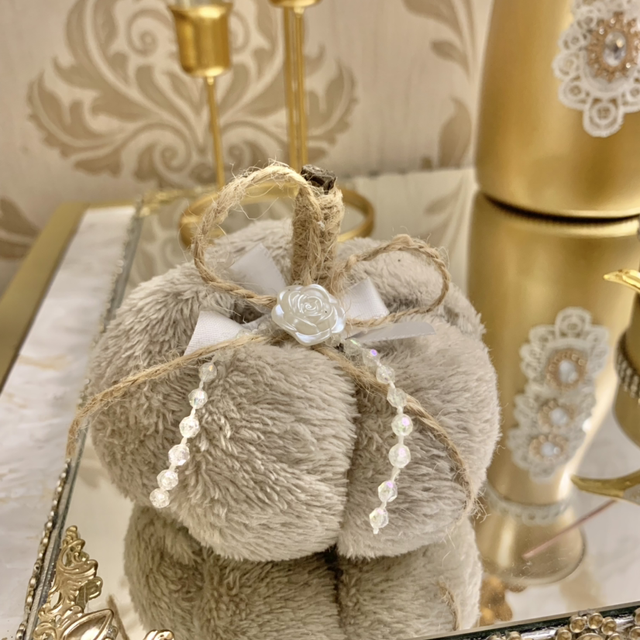 Handmade Fabric Pumpkin