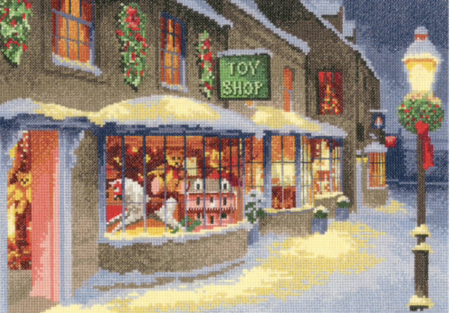 Wonderful Christmas Toy Shop by John Clayton