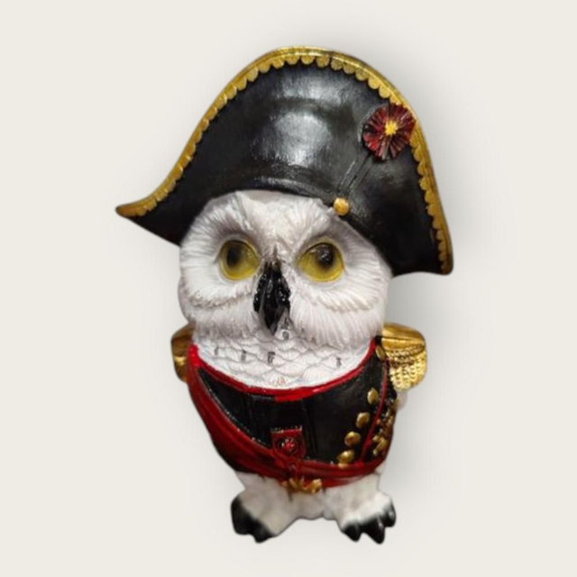 Figurines Chouettes Napoléon et Officier