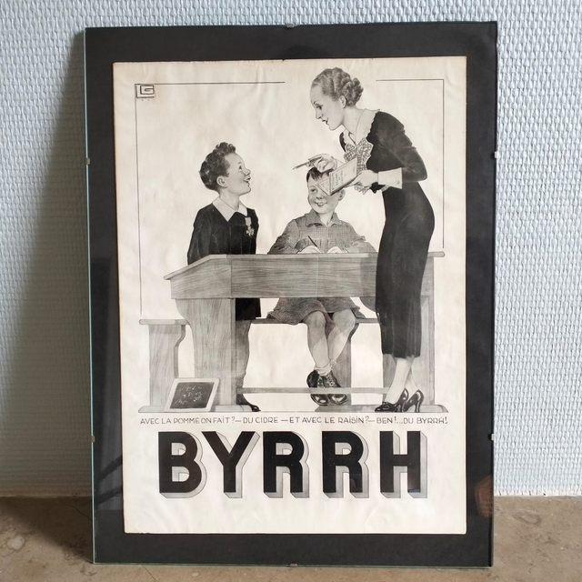 Affiche Publicitaire Original BYRRH 1934.