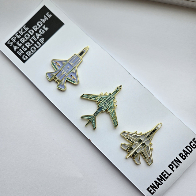 Pack Of 3 Enamel Pin Badges (Set B)