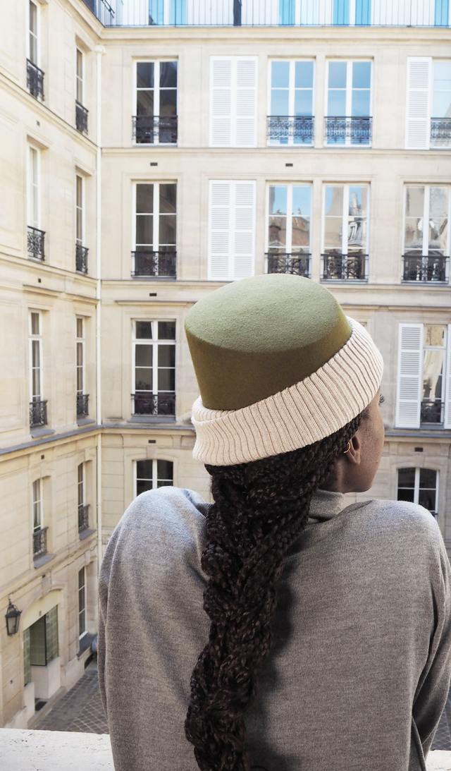 MICHEL 2.0 / Khaki x cream