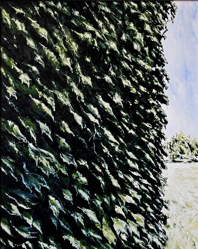 Motyw z Petit Jean", 2014, wym. 116 x 89