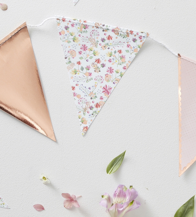 Ditsy Floral Bunting Flags